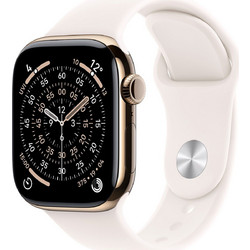 Apple Watch Series 11 Cellular 42mm Titanium Gold Light Blush