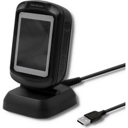 Qoltec 50864 Desktop QR & Barcode Scanner | USB