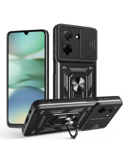 Bodycell Armor Slide Θήκη Κινητού Black (Xiaomi Poco C71)