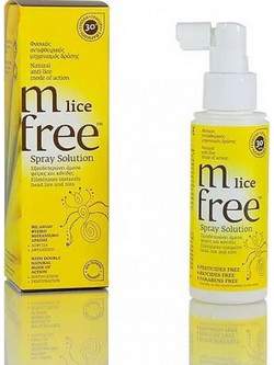 Benefit Hellas Mfree Lice Spray Solution Λοσιόν για Ψείρες 100ml