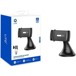 Lito - Car Holder Nano Glue Sucker - For Dashboard, Windshield, No-slip, No-drill, 360 Ultra-Lightweight - Grey - (LT-W09)