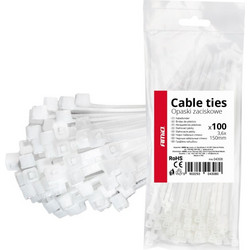 ΔΕΜΑΤΙΚΑ/ΔΕΤΙΚΑ ΚΑΛΩΔΙΩΝ TIE WRAP (ΤΑΙΡΑΠ) 3.6 x 150mm (ΛΕΥΚΟ) ΑΜΙΟ - 100 ΤΕΜ