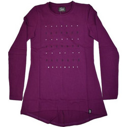 Paco & Co Print Long Sleeve Tee 218107 D.Purple