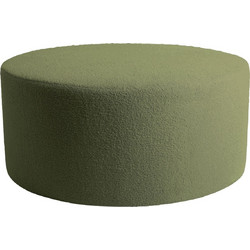Σκαμπό Evie PTMD Luxury Living με διαστάσεις 90x90x40cm - Green 117053