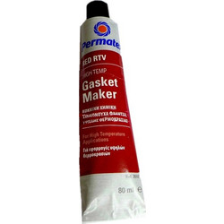 RED RTV GASKET MARKET Κόκκινη Φλατζόκολλα Υψηλής Θερμοκρασίας 80ml - PERMATEX