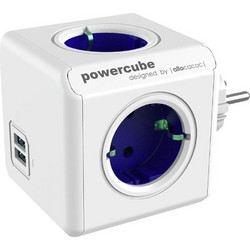 Allocacoc PowerCube | Original USB | Cobalt Blue (1202BL/DEOUPC)