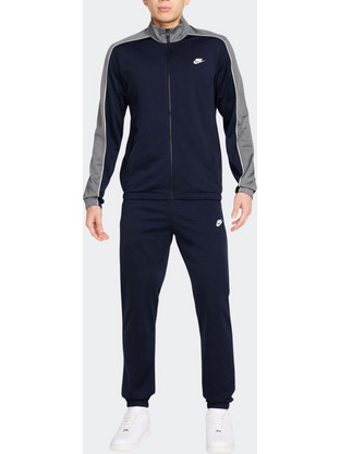 Nike Sportswear Club Ανδρικό Σετ Φόρμας με Λάστιχο Navy Μπλε HV1444-451