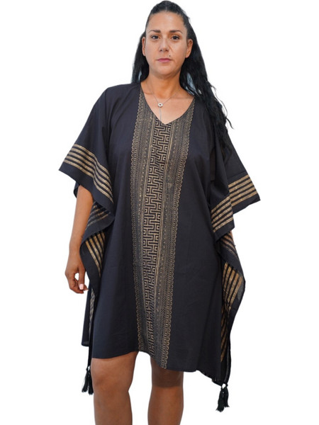 Pareo Beach Dress Black