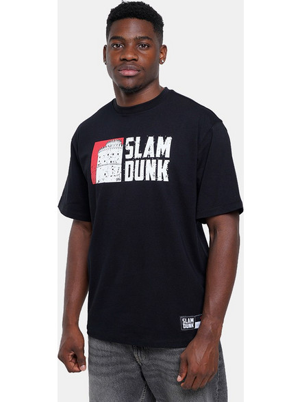 Slamdunk T-Salonica Ανδρικό T-Shirt SD52510241-01 Black