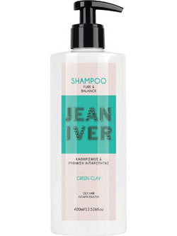 Jean Iver Pure & Balance Σαμπουάν για Επανόρθωση για Λιπαρά Μαλλιά 300ml