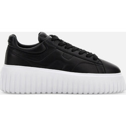 Hogan Γυναικεία Sneakers Flatforms Μαύρα HXW6450FC60LE9-B999