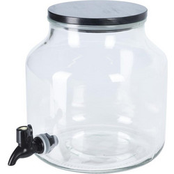 Γυάλινο δοχείο με βρυσάκι 5,2l