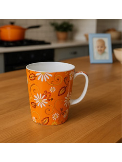 Κούπα Πορσελάνης 300ml Fiore d'arancio σετ 6 τεμαχίων Galifas 783029 - Galifas