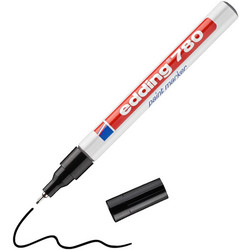 Edding Μαρκαδόρος Λαδιού 780 με μύτη 0,8mm Μαύρο