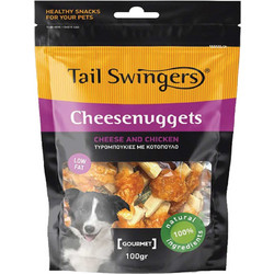 Pet Interest Tail Swingers Cheesenuggets with Cheese & Chicken 100gr