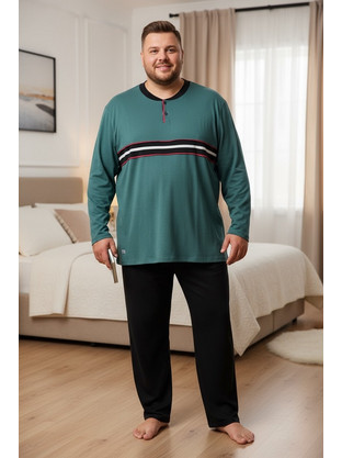 B655P Plus Size Ανδρική πιτζάμα