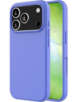 Θήκη Rubber Ενισχυμένης Σιλικόνης για iPhone 17 Pro Λιλά