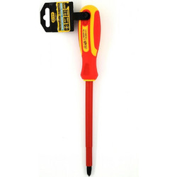 Liyset Μαγνητικό Κατσαβίδι Σταυρός 3x150mm - Χρωμίου Βαναδίου, VDE - 2216506 - ΚΙΤΡΙΝΟ