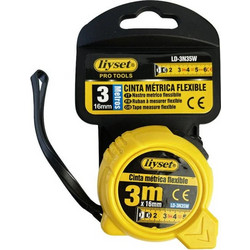 Liyset Μετροταινία 3m x 16mm με Αυτόματη Επαναφορά 2205180