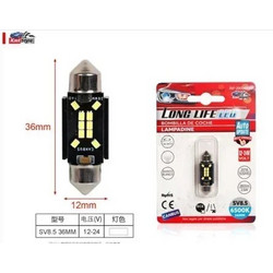 Led Πλαφονιέρας Canbus 36 χιλιοστών 12-24v 1τμχ 2000458