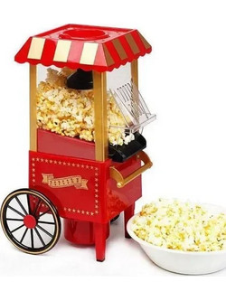 Μηχανή Pop Corn ζεστού αέρα 1200W 23x17,5x39cm κόκκινο