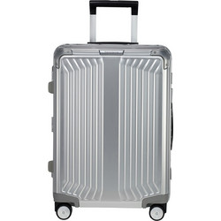Samsonite LiteBox 122705-1004 Βαλίτσα Καμπίνας 55x40x23cm με 4 Ρόδες Ασημί