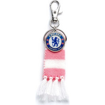 Backpack Hanger Chelsea FC Pink Stripe Scarf and Logo CFCBH003