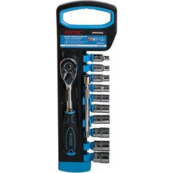 Καστάνια Με Καρυδάκια 1/4 Cr-V 12Τεμ. Fixtec FHST0612