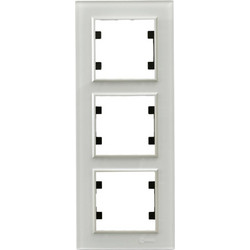 KAREA ΠΛΑΙΣΙΟ 3ΠΛΟ ΚΑΘΕΤΟ ΑΚΡΥΛΙΚΟ ΛΕΥΚΟ MAKEL MAKEL - 2-M80155708