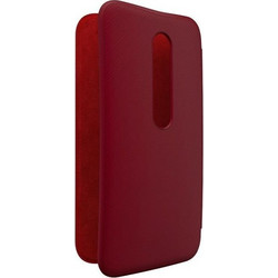 Motorola Moto G 3rd Gen Flip Case - Crimson