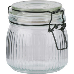 Βάζο Αποθήκευσης 500ml Γυάλινο