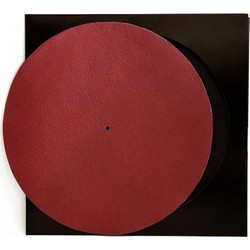 Simply Analog Slipmat Premium Δέρμα Κόκκινο