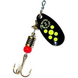 Πεταλούδα Mepps Black Fury Green Dots Black ΧΡΩΜΑ ΜΑΥΡΟ ΜΕΓΕΘΟΣ 2