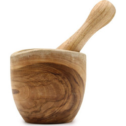 Ergo Teak Pestal & Morter Small