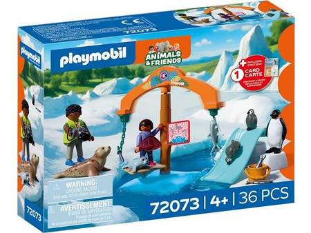 Playmobil Animals & Friends Εξερευνώντας τα Ζώα των Πάγων για 4+ Ετών 72073