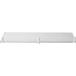 Εταζέρα γυάλινη MENSOLE 0666 66 Λευκή ματ KARAG 60cm