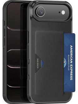Θήκη TPU PU & PC Dux Ducis Apple iPhone Air Pocard Μαύρο N69705