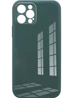 Θήκη TPU & Glass inos Apple iPhone 12 Pro CamGuard Πράσινο N57219