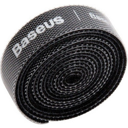 Baseus Rainbow Circle Velcro Straps Δεματικά Καλωδίων Μαύρο 1m 1τμχ (ACMGT-E01) (BASACMGTE01)