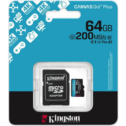 Kingston microSDXC 64GB Class 10 U3 UHS-I (Action)