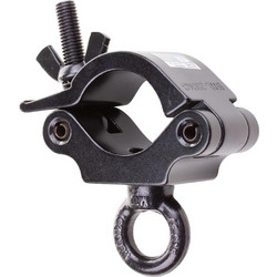 Admiral Staging Half Coupler RD48-51 50mm+Lift. Eye WLL 200kg Black - Half coupler ανάρτησης φωτιστικών