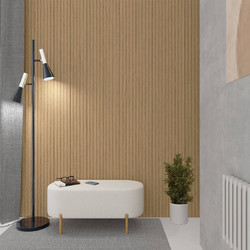 Estiatherm 3D Πάνελ τοίχου MDF FAUS Penta Orbe Oak 2600 x 167 x 12mm, No183293S