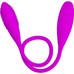 Pretty Love Shanky Vibe Διπλός Δονητής 60cm Μωβ