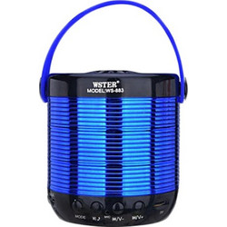 Wster WS-883 Ηχείο Bluetooth 3W Royal Blue