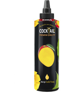 Πουρές Μάνγκο Cocktail Plus 1kg - Coulis Mango για Cocktails, Smoothies + Ροφήματα