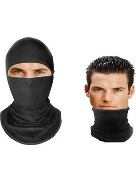 Κουκούλα Balaclava & Μάσκα Προστασίας με Ζιβάγκο Fleece εξαιρετικής ποιότητας