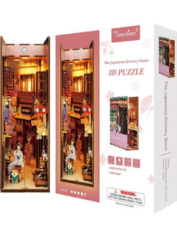 Tonecheer The Japanese Grocery Store 3D Book Nook DIY 134 Κομμάτια 24.5cm TQ109