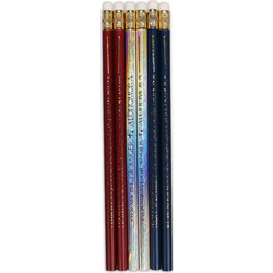 Harry Potter - Wands - 6 Pencils Set