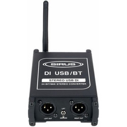 Sirus DI USB/BT Battery operated stereo converter - Sirus