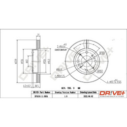Dr!ve+ Δισκόπλακα - DP1010.11.0954